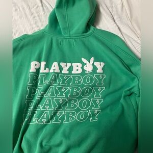 Playboy Green Hoodie